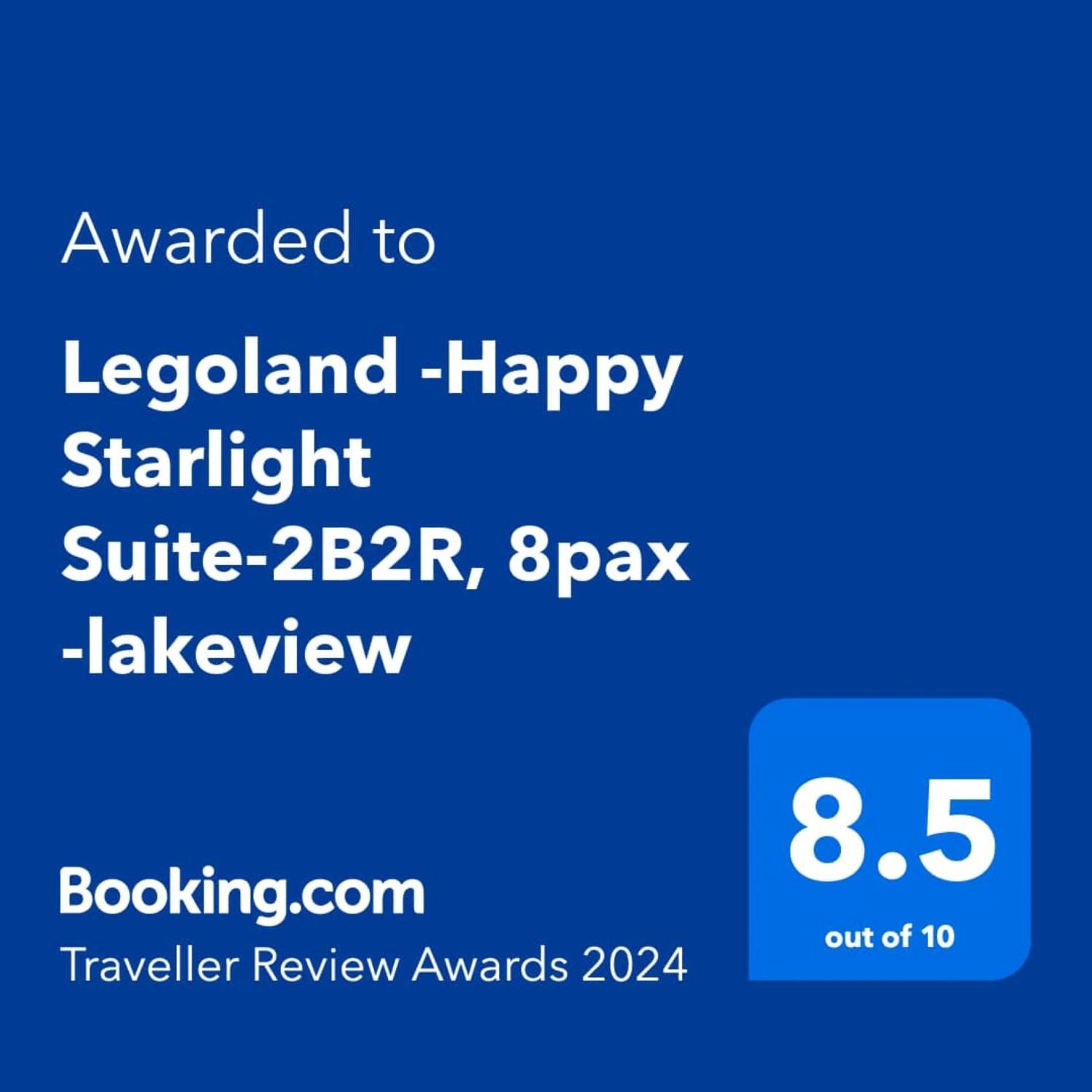 Legoland -Happy Starlight Suite-2B2R, 8Pax -Lakeview Нусаяя Екстер'єр фото
